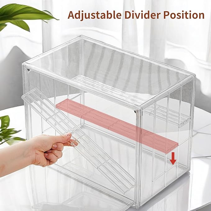 Clear Acrylic Display Case Upgrade 4 Tier Figure Display Cases - Image 3