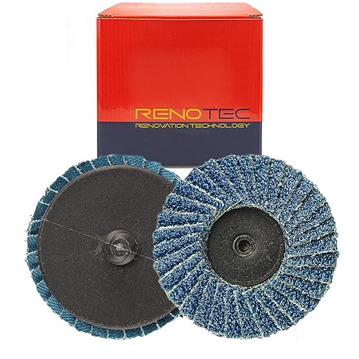30 Pcs 2 Inch Mini Flap Disc, Assorted 40/60/80 Set, High Density Zirconia Grinding Flap Disc, with 1/4 inch Shank Holder, On Metal Grinding, for Angle Die Grinder (Pack of 30)