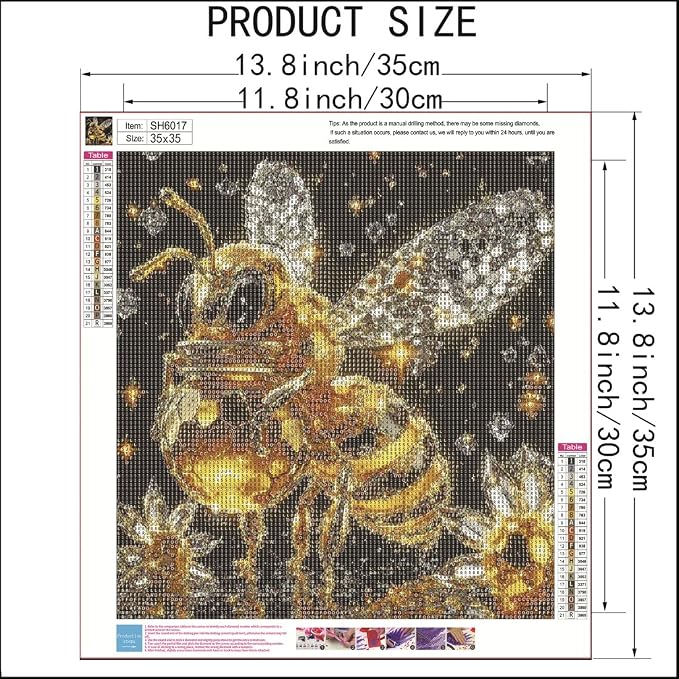 SHICERNHJ Bees Diamond Painting Kits - Image 5