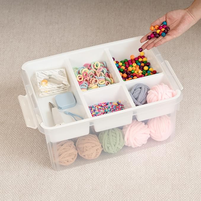 Citylife 17 QT Plastic Storage Box - Image 3