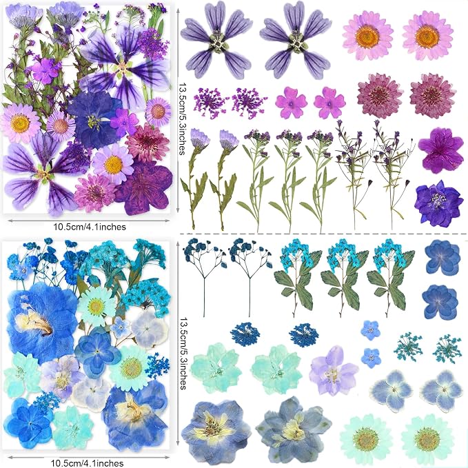269PCS Dried Pressed Flowers for Resin Craft - Image 3