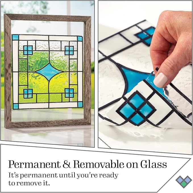 Gallery Glass Privacy Window PROMOGGPW22, Stained Glass Pattern Pack - Image 6