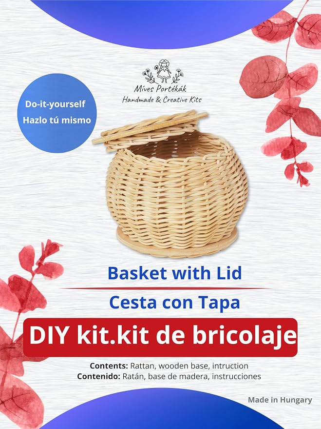 PEDDIG SHOP DIY Basket Weaving Kit - Image 9