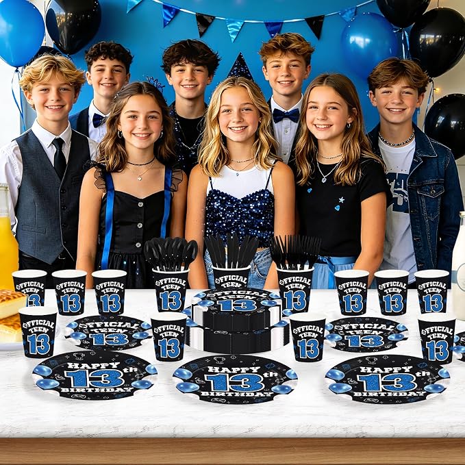 168Pcs 13th Birthday Decorations - Image 5