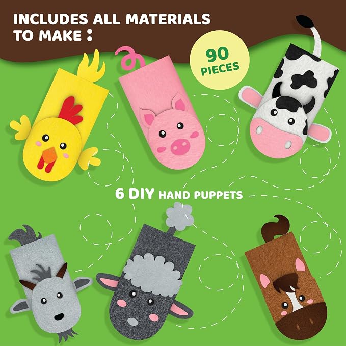 jackinthebox Hand Puppet Making Kit - Image 2