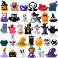 DIYDEC 32pcs Halloween Mini Resin Figures 32 Styles Tiny Resin Animals Little by DIYDEC