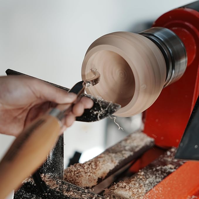 Hollowing Tool Overall length: 22 1/4" Carbide Tipped Curved for Woodturning. Beech handle length: 15 1/2", Tool bar length: 6 3/4", Tool bar thickness: 1/2", with 8.9 * 2mm-30°TCT ROUND BLADE