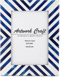 Picture Photo Frame Chevron Herringbone Art Inspired Vintage Table-Top/Wall by ArtworkCraft