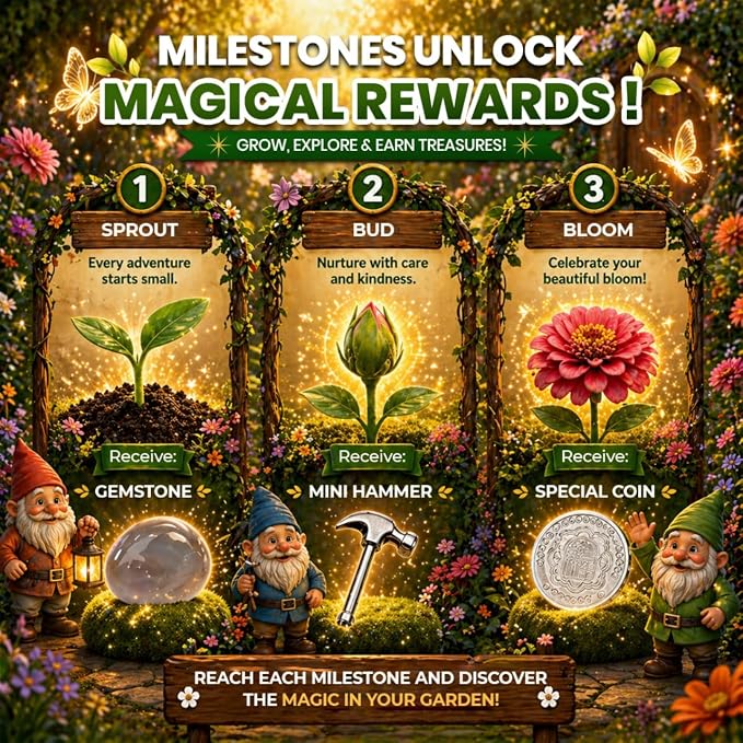 Gnome Garden Seed Kit | 5 Flower Varieties - Image 4