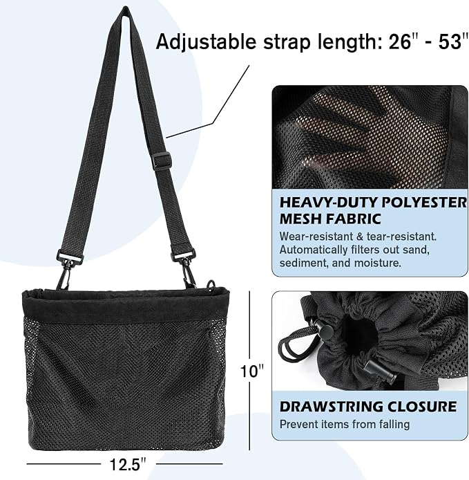Outdoor Rock Collecting Bag，Foldable Shelling Bag - Image 3
