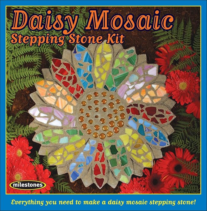Midwest Products Daisy Stepping Stone Kit by Midwest+Products