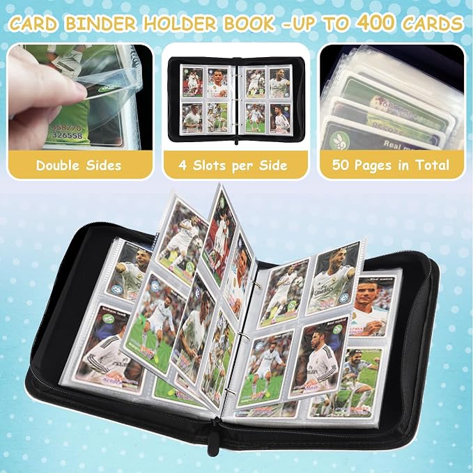 Trading Card Binder, 4-Pocket Binder - Image 5