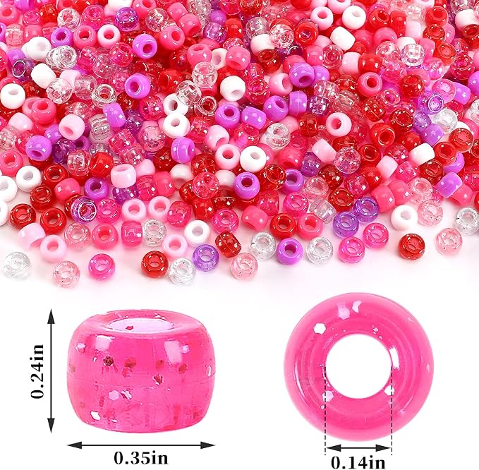 UPINS Valentine's Day Pony Beads - Image 3