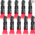Honoson Red Light Flashlight LED Single Mode Torch 1 Mode Scalable Red Lens by Honoson