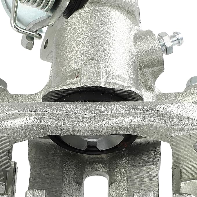 cciyu Rear Right Brake Caliper Assembly w/Bracket 19-B2855 2001 2002 2003 2004 For Hyundai For Elantra,2003 2004 For Hyundai For Tiburon,2004 2005 For Kia For Spectra,2005 For Kia For Spectra5