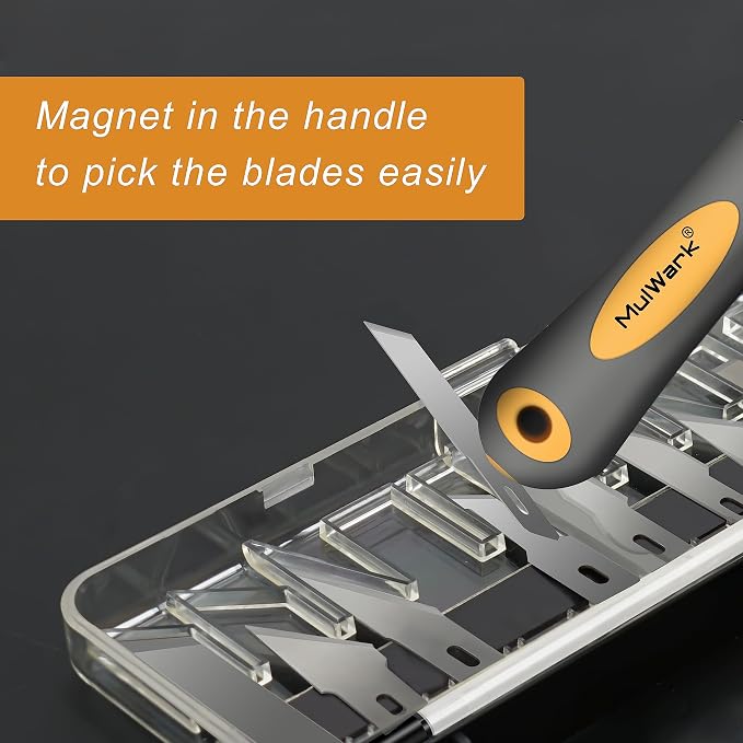 MulWark 136-Piece Precision Hobby Knife Set - Image 6