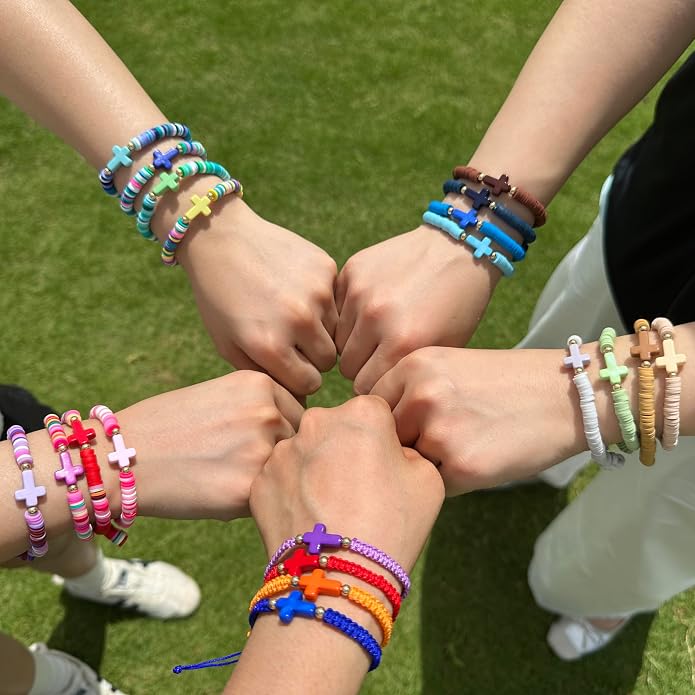 Friendship Bracelets Boho Stackable Bracelets - Image 4