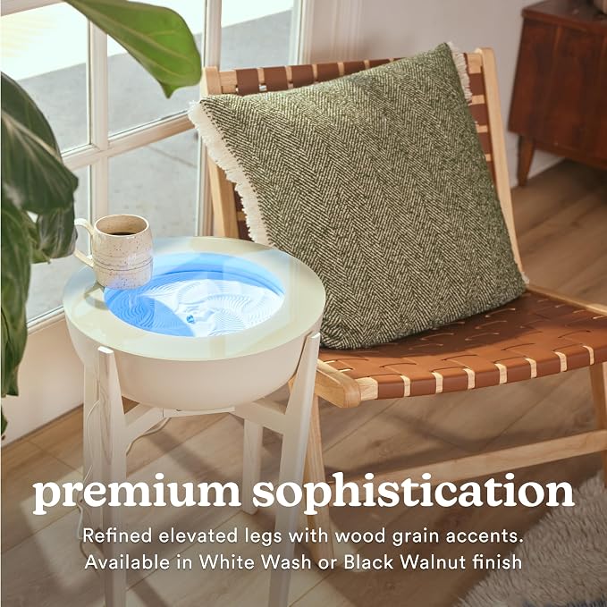 HoMedics Drift Sandscape Solid Wood Sand Table Stand 16” Compatible drift 16” - Image 4