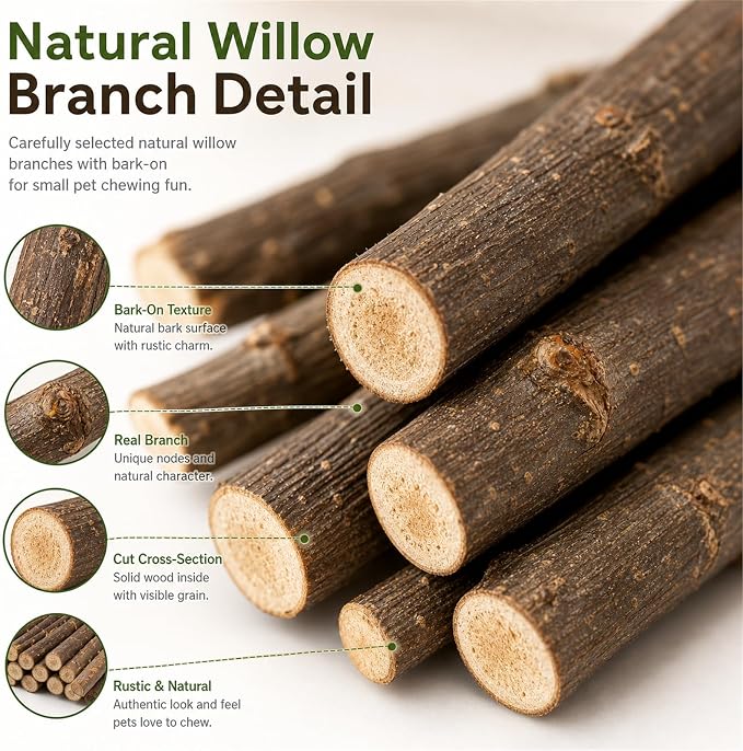 QTLCOHD 100Pcs 6 Inch Wood Sticks - Image 3