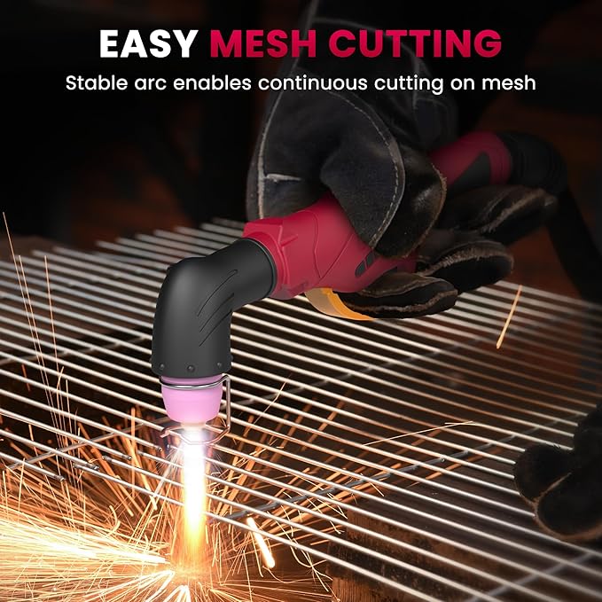 Plasma Cutter, [Pilot Arc][Large LED Display][Air Sensor] 50A bestarc Plasma Cutter Machine 110/220V Dual Voltage, 1/2'' Clean Cut 3/4 Inch Max Cut, Post Flow Mesh, 2T/4T for Beginners DIY