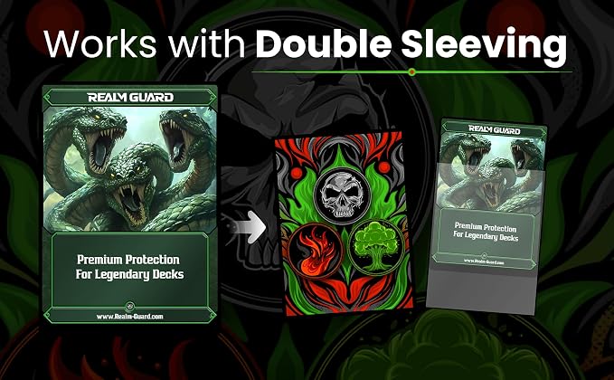100ct Textured Matte TCG/MTG Card Art Sleeves - Image 4