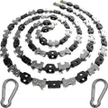 High Limb Rope Saw 53 In Chain Only - Zero Effort 360 Rope Chain Saw - Sharp Manual Tree Limb Cutter - Hand Chainsaw - Fast and Easy Pocket Chainsaw