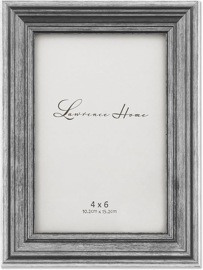 Lawrence Frames Sutter Burnished Picture Frame, 4 by 6-Inch by LawrenceFrames