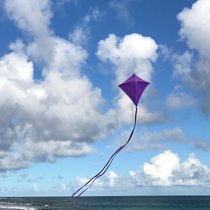 In The Breeze Solid Color Diamond Kite - Image 3