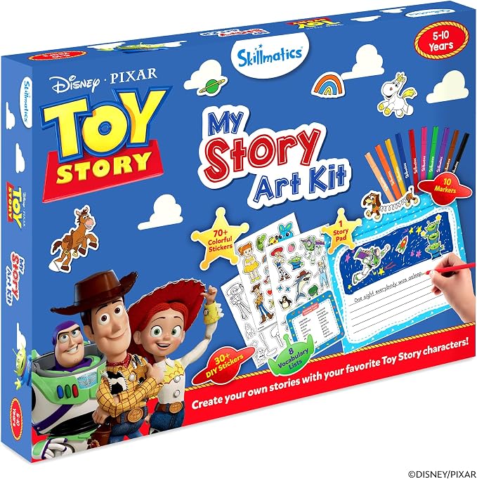 Skillmatics Story Art Kit – Disney•Pixar Toy Story, Storytelling Craft Kit | - Image 8