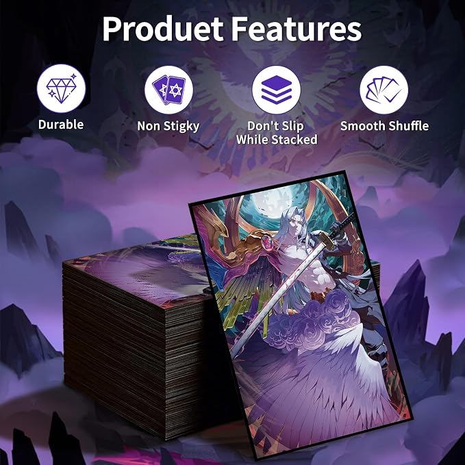 MTG Card Sleeves, Smooth Shuffle, Art Card Sleeves Deck Protector - Image 3