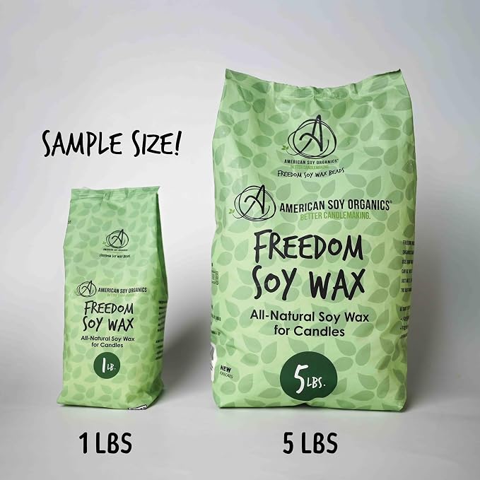 American Soy Organics - 1 lb Freedom Soy Wax Beads - Image 5