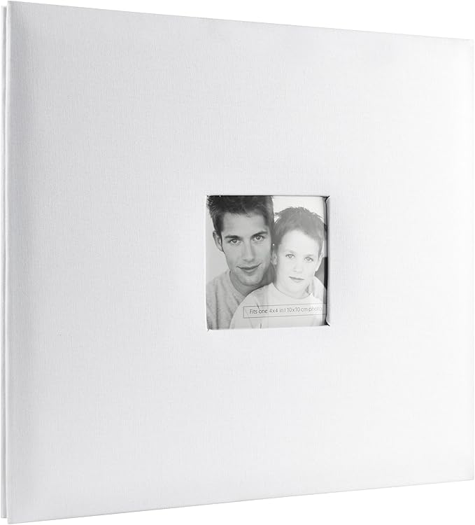 MCS Fabric Scrapbook Album, Expandable, 12 x 12 Inch | 10-Page | Photo Opening - Image 3