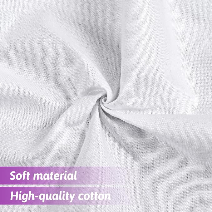 50 Pack 10-inch Cotton Fabric Squares, 10″ Precut Quilting Fabric Bundles - Image 5