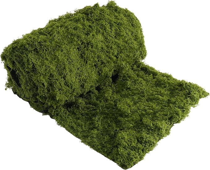 USMOLA Fake Moss Mat, Artificial Moss Table Runner - Image 3