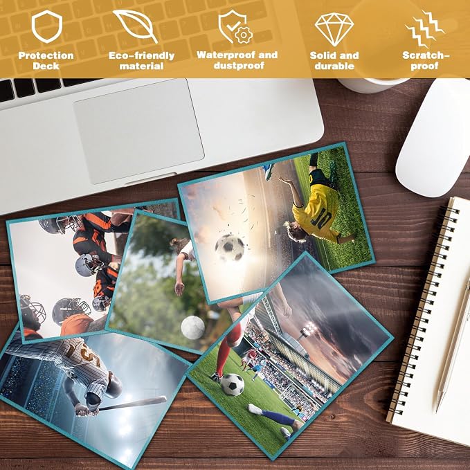 100 Count Matte Card Sleeves for Trading Cards, Standard Size Protective - Image 3