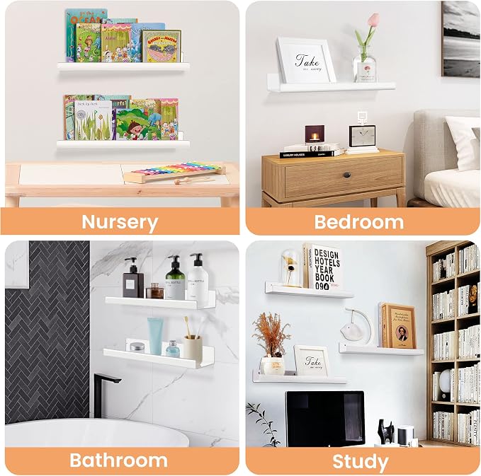 upsimples 4 Pcs 15" Acrylic Shelves - Image 7