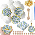 Gilprop 12 Pcs Large Scallop Shells by Gilprop