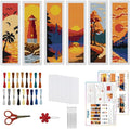 ORIGACH 6 Pcs Cross Stitch Bookmark Kit by ORIGACH