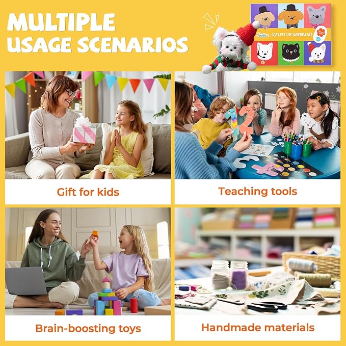JMMICO 71 PCS Pipe Cleaner Craft Kit - Image 9