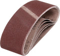 HARFINGTON 3 x 18 Inch Sanding Belts, 1 Pcs 80 Grits Aluminum Oxide Abrasive Belt Sander File Belt for Woodworking, Metal Polishing, Knife Sharpener