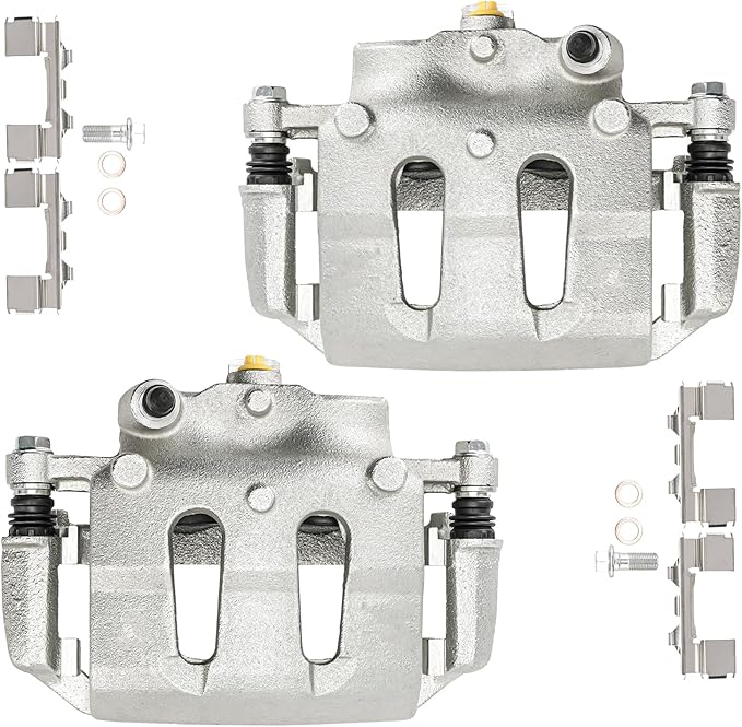 Torchbeam Front Brake Calipers Set for Nissan Frontier 1999-2002, Front Left and Front Right Calipers Replace # 19B1672A+19B1673A