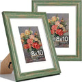 Vittanly 8x10 Picture Frames Set of 2, Ornate Vintage Photo Frame by Vittanly