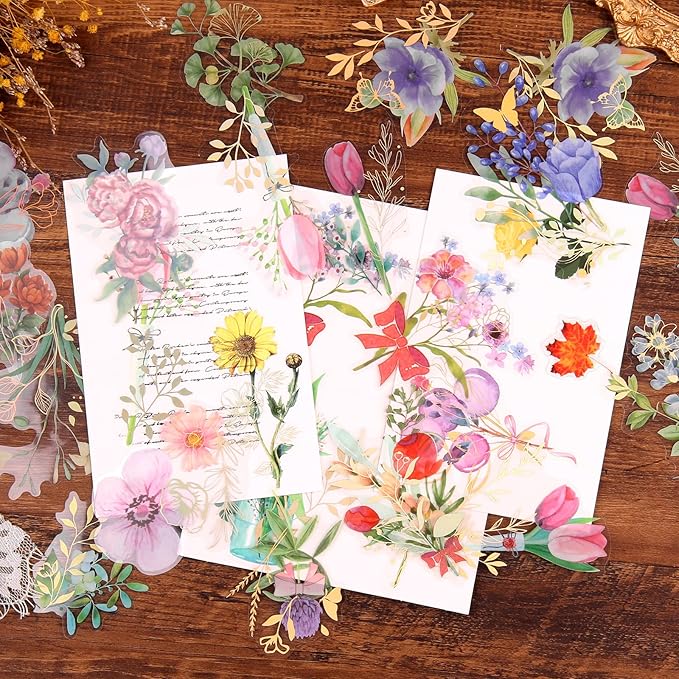Dizdkizd Gilding Flower Stickers - Image 3