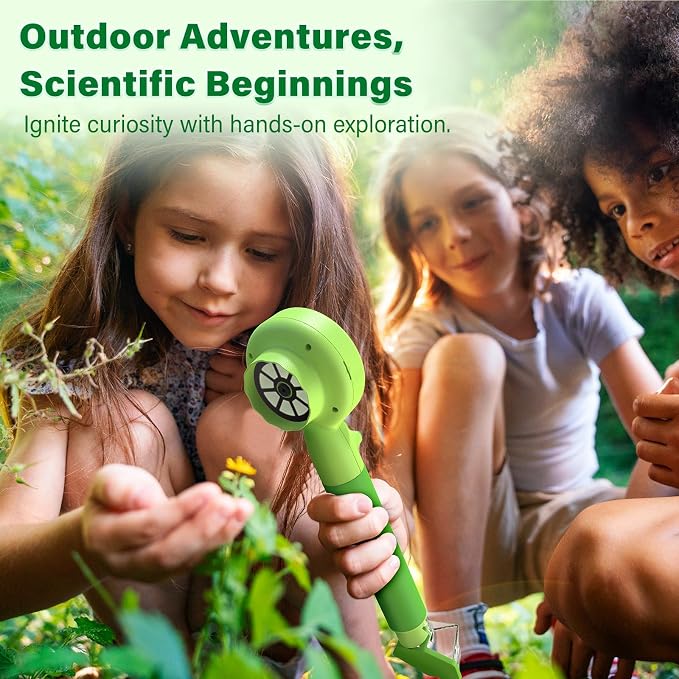 Microscope for Kids with Bug Catcher, 1080P HD Digital Handheld Portable Kids - Image 5