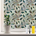 DKTIE Static Cling Decorative Window Film Vinyl Non Adhesive Privacy Film by Dktie