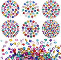JPSOR 600pcs Rhinestones Crystal Gems by JPSOR