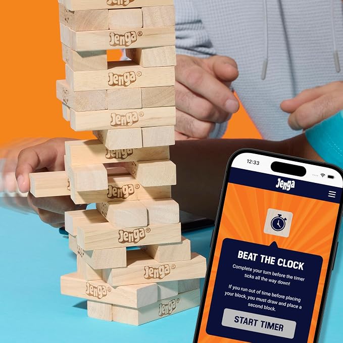 Official Hasbro Games Jenga Game | Digital Die - Image 15