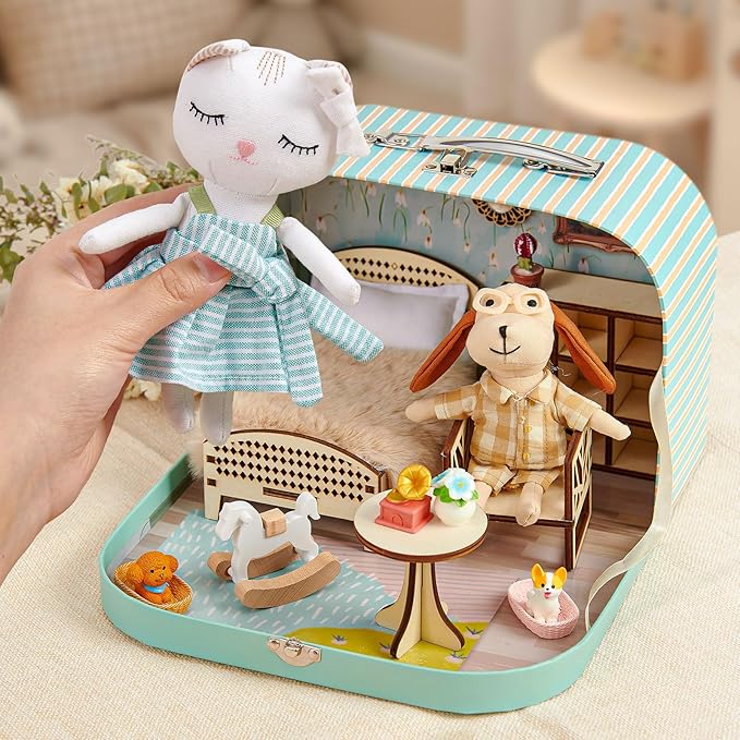 TUZT Portable Dollhouse Suitcase - Image 2