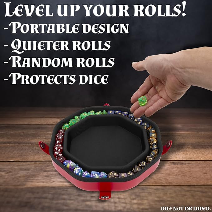 CASEMATIX Dice Tray and Dice Storage Case - Image 8