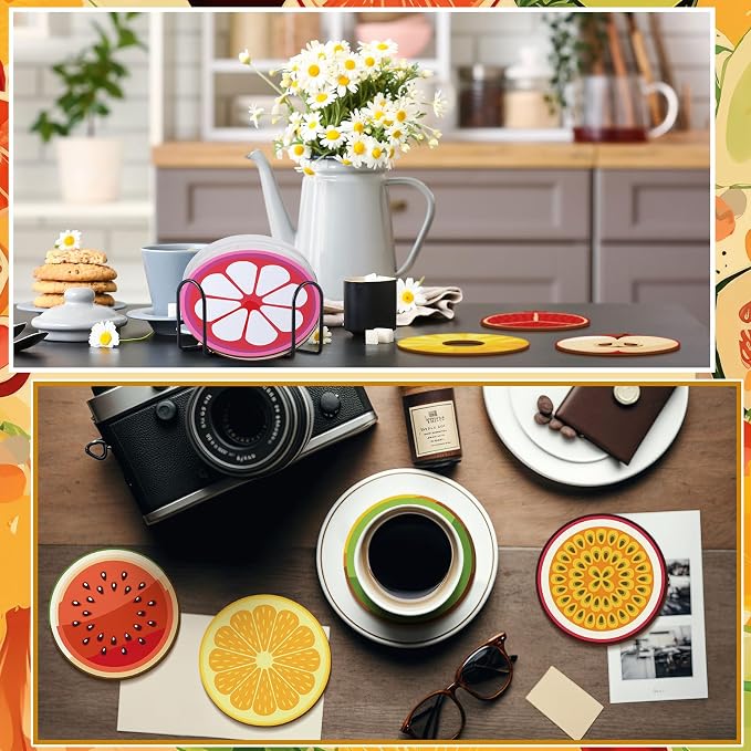 Reallnaive 8 Pcs Fruit Paint by Numbers Kit - Image 5